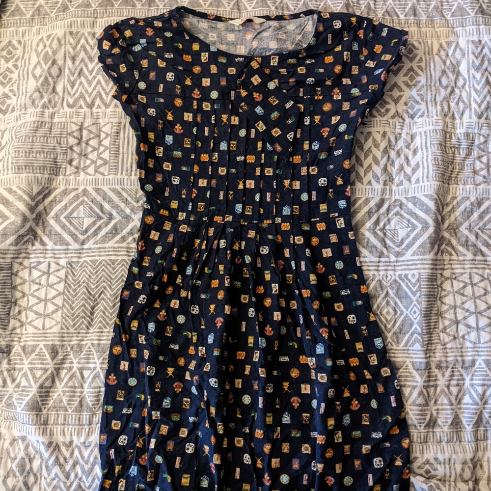 Old Fashioned Patterned Dress